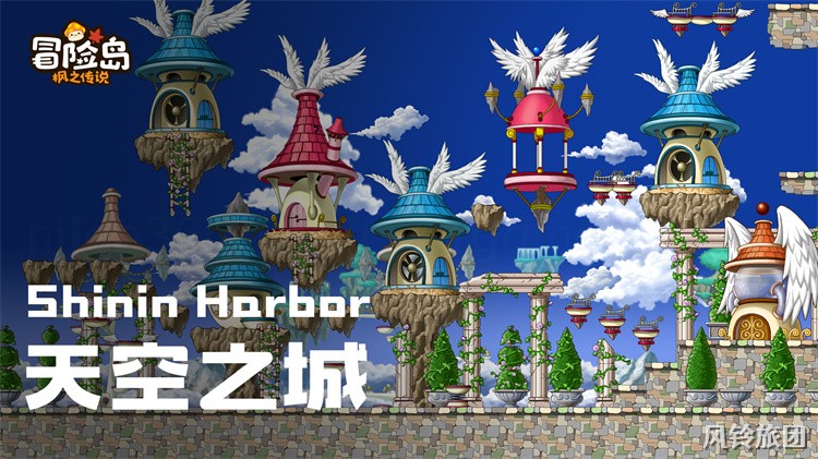 冒险岛英雄职业群代表角色：战神（Aran）